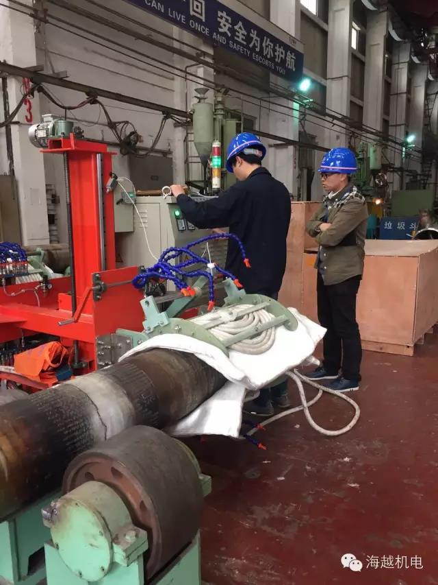 海越中頻高頻電磁感應加熱設備在不同的行業(yè)、不同的工件、不同的工藝要求的應用現(xiàn)場圖